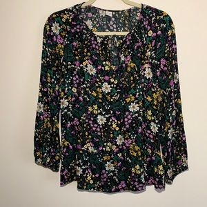 Flower Print Long Sleeve